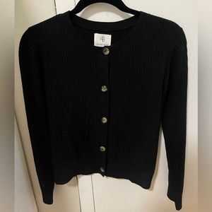ANINE BING Black Elm Cardigan Size Small